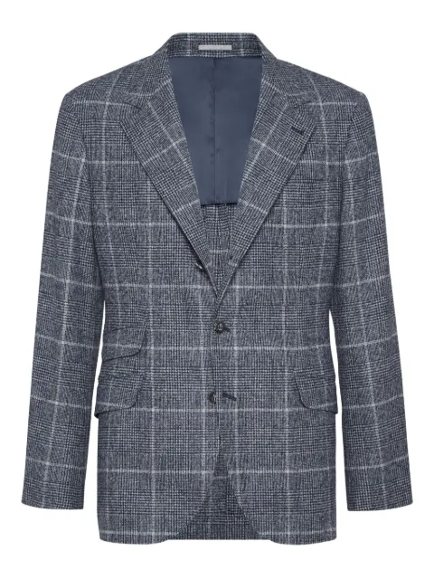 Brunello Cucinelli single-breasted blazer 