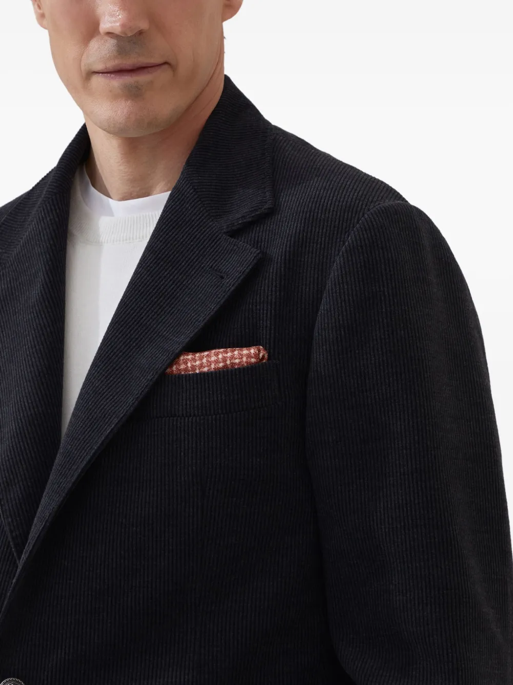 Brunello Cucinelli Zijden pochet Oranje