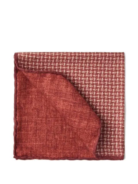 Brunello Cucinelli silk pocket square
