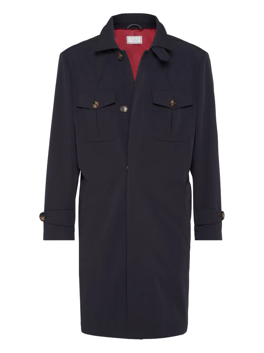 Brunello Cucinelli Redingote coat | Blue | Image 1