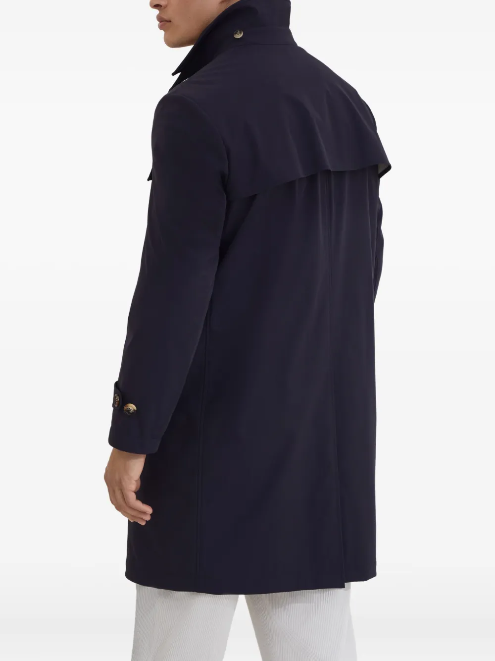 Brunello Cucinelli Redingote jas Blauw