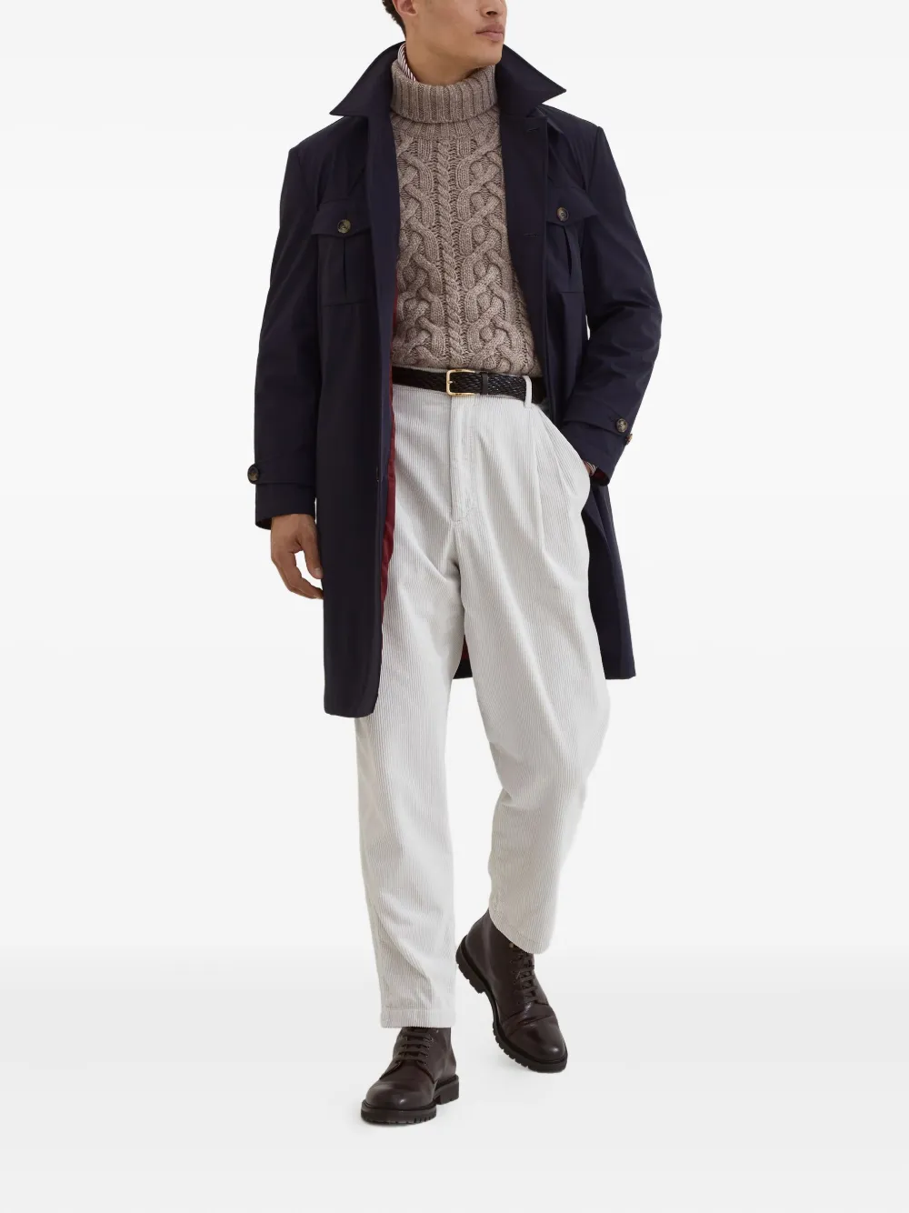 Brunello Cucinelli Redingote coat | Parkas | Image 2