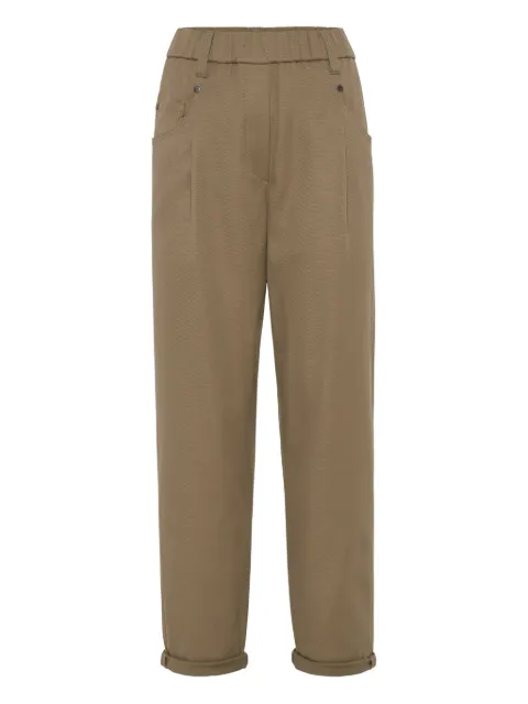 Brunello Cucinelli high-waisted trousers