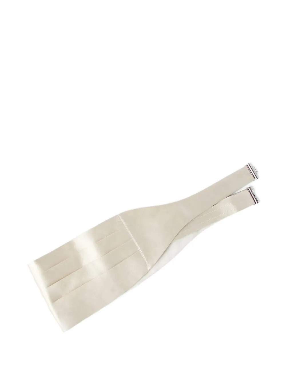 Brunello Cucinelli satin cummerbund | White | Image 1