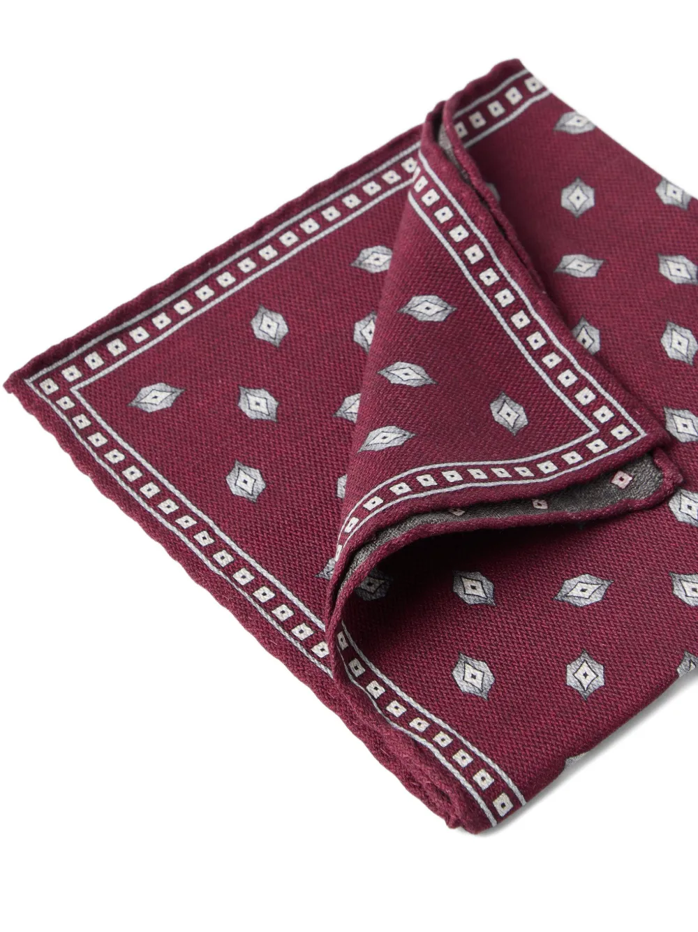 Brunello Cucinelli silk pocket square | Image 2