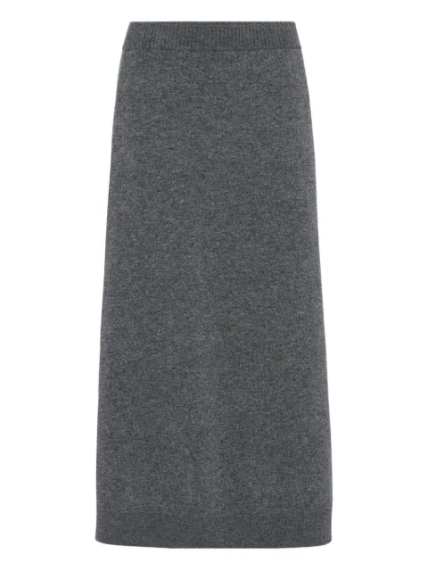 Brunello Cucinelli knitted midi skirt
