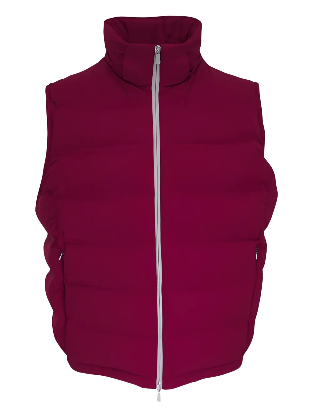 Brunello Cucinelli Gilet imbottito - Rosso