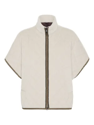 VIP【関税送料無料】希少 BRUNELLO CUCINELLI BEIGE DOWN JACKET 2395$ Brunello Cucinelli - Mens Dyed Beige Denim Trucker