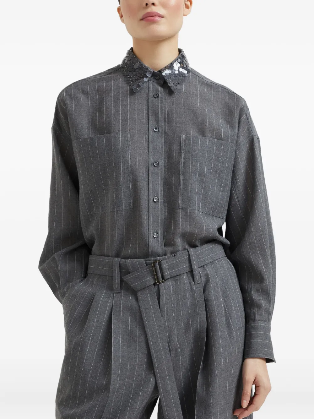 Brunello Cucinelli Satorial broek Grijs