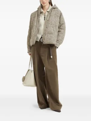 Brunello Cucinelli スパンコール カーディガン | ニュートラル
