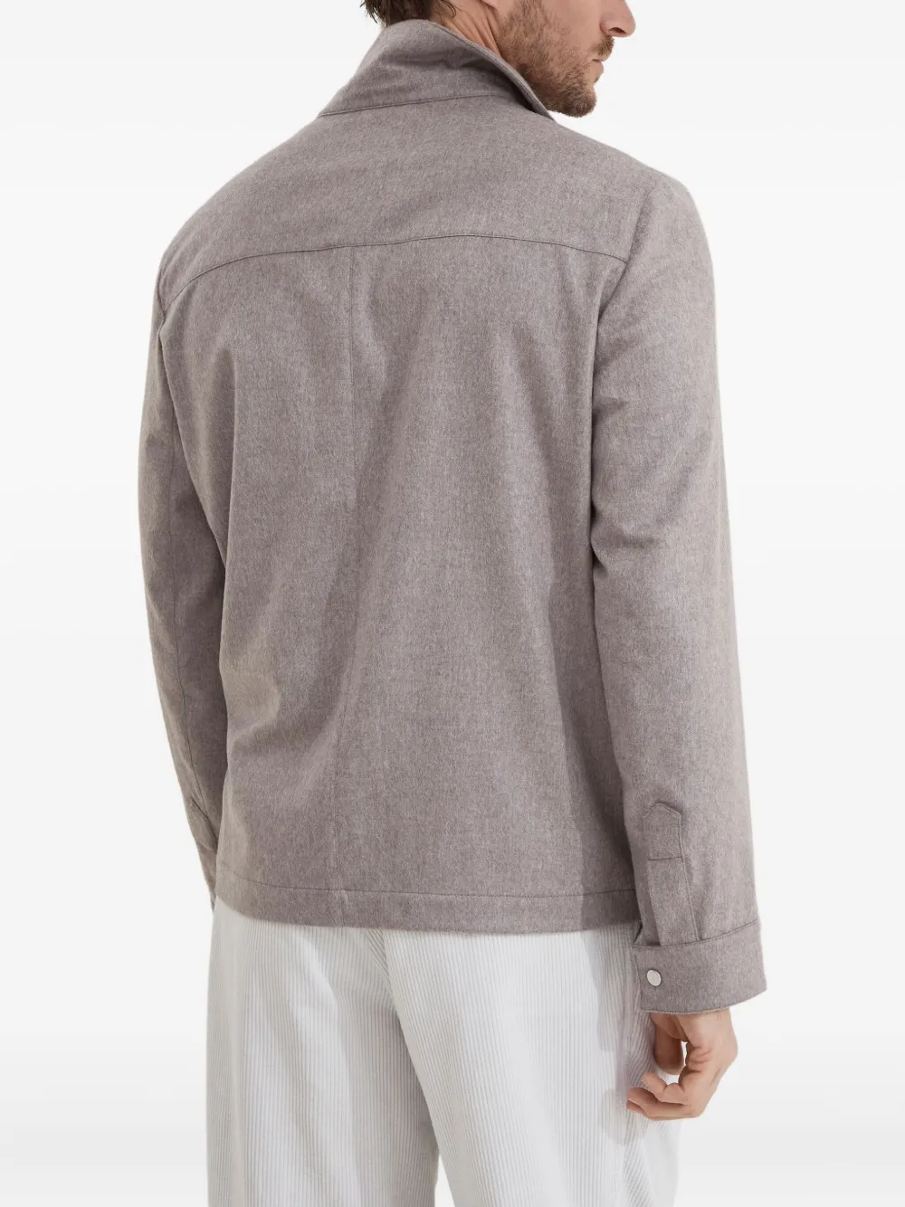 Brunello Cucinelli Kasjmier jack Beige