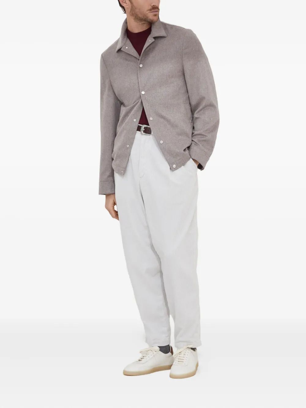 Brunello Cucinelli Kasjmier jack Beige