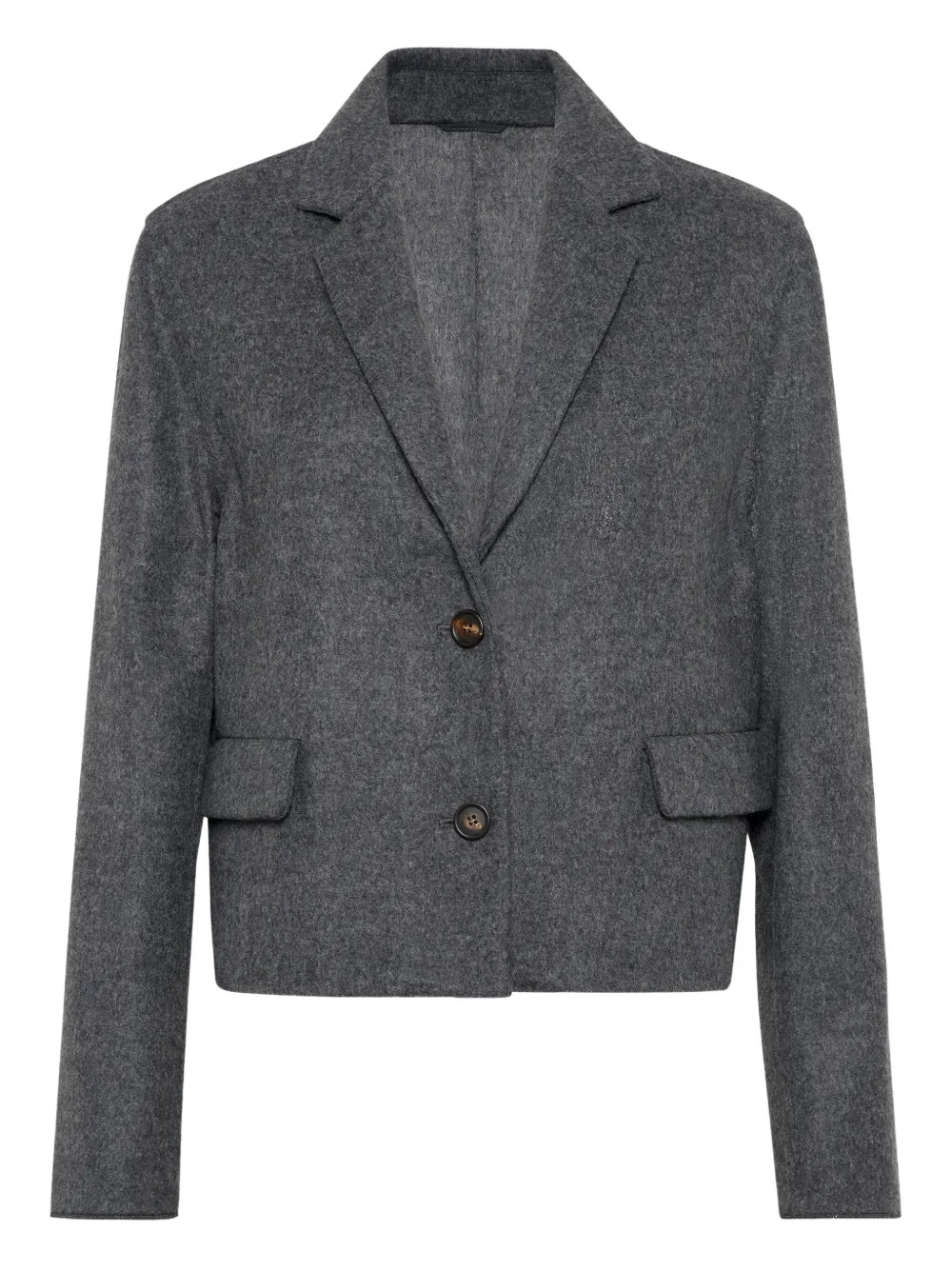 Brunello Cucinelli blazer corto | gris | Image 1