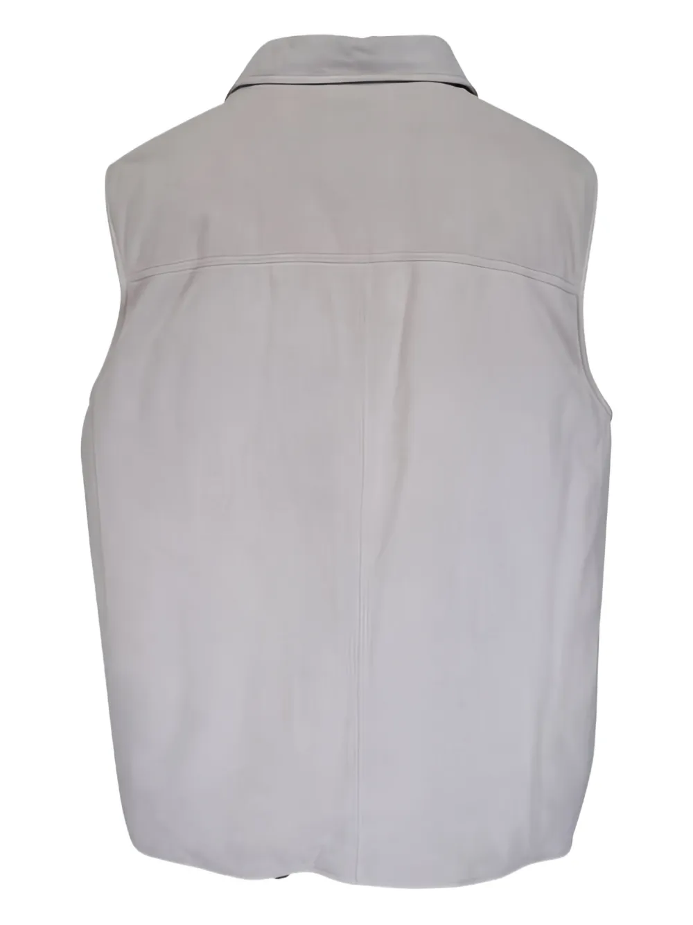 Brunello Cucinelli suede down vest | Down Jackets | Image 2