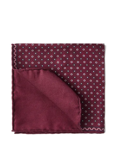 Brunello Cucinelli silk pocket square
