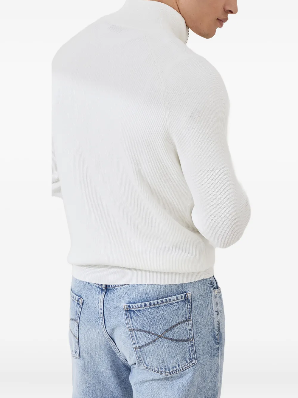 Brunello Cucinelli Maglione in cotone | Abbigliamento | Image 4