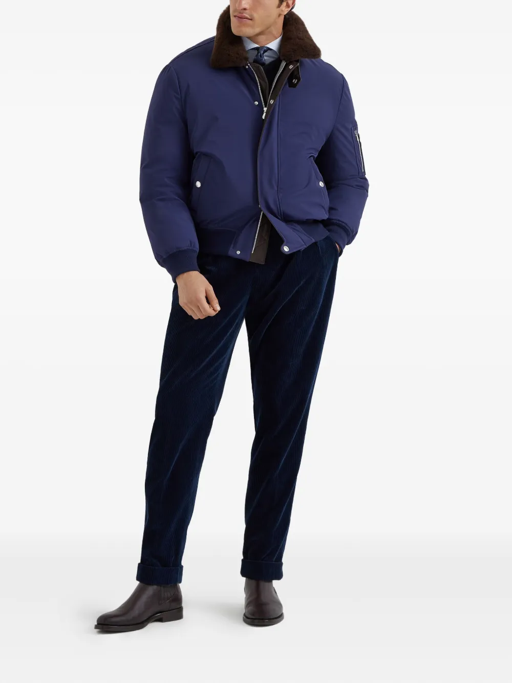 Brunello Cucinelli down bomber jacket | Down Jackets | Image 2