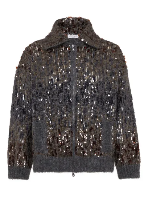 Brunello Cucinelli Dazzling vest met borduurwerk