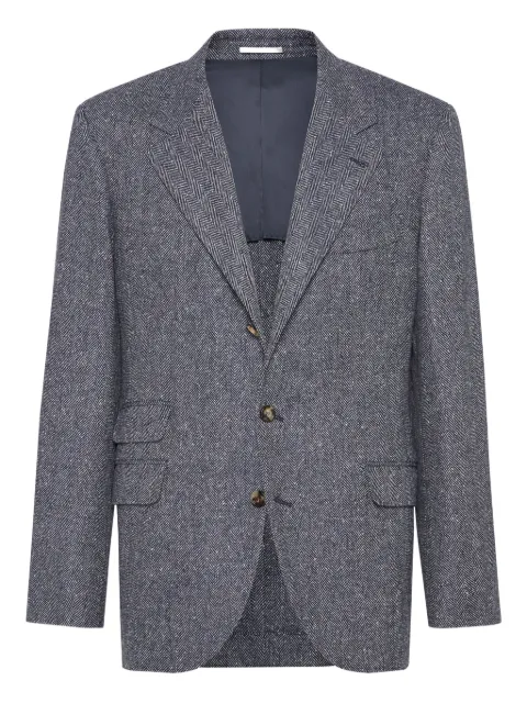 Brunello Cucinelli single-breasted blazer 