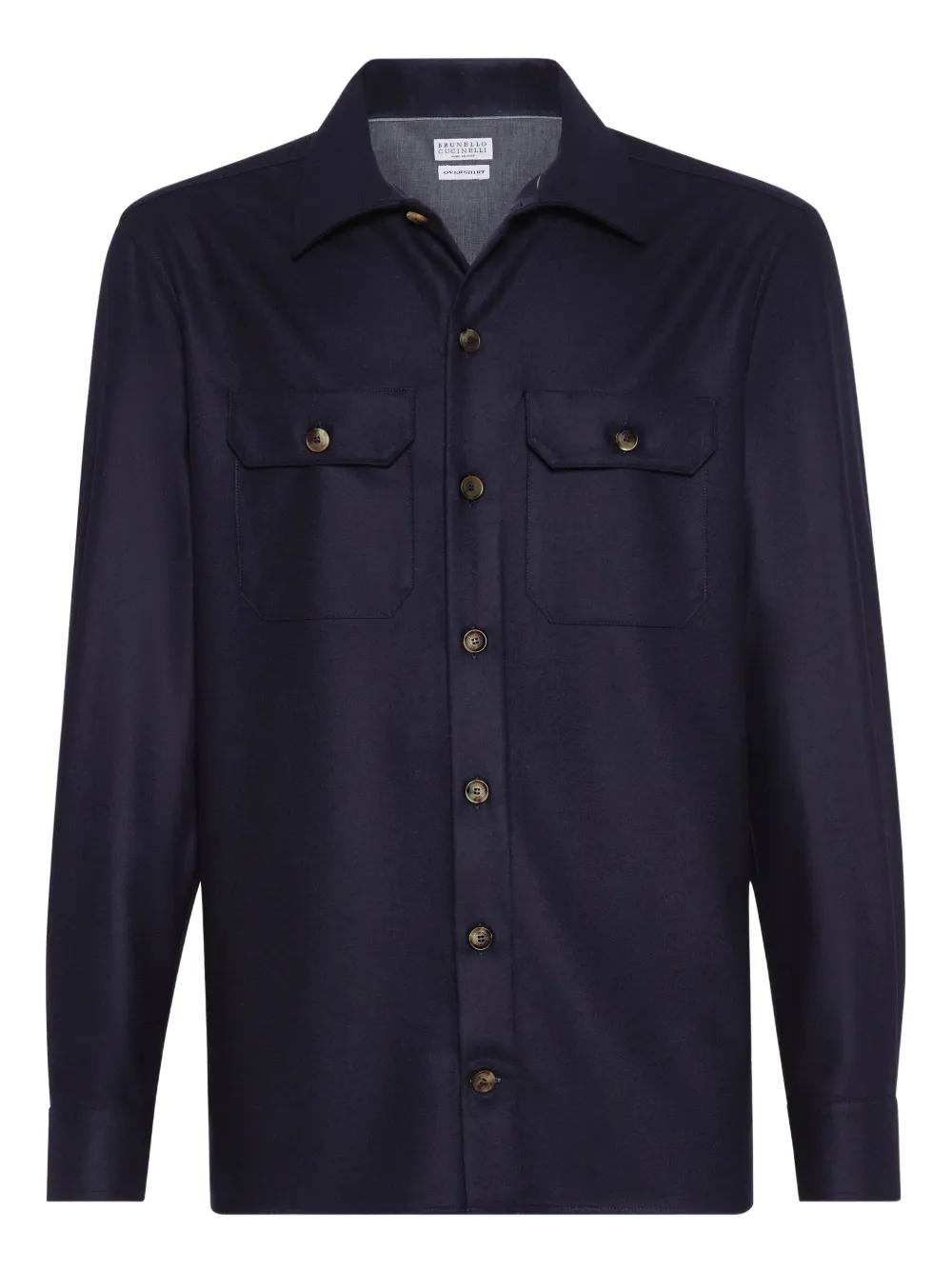 Brunello Cucinelli camisa con botones | azul | Image 1
