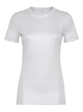 Brunello Cucinelli ribbed sparkling T-shirt - Silver