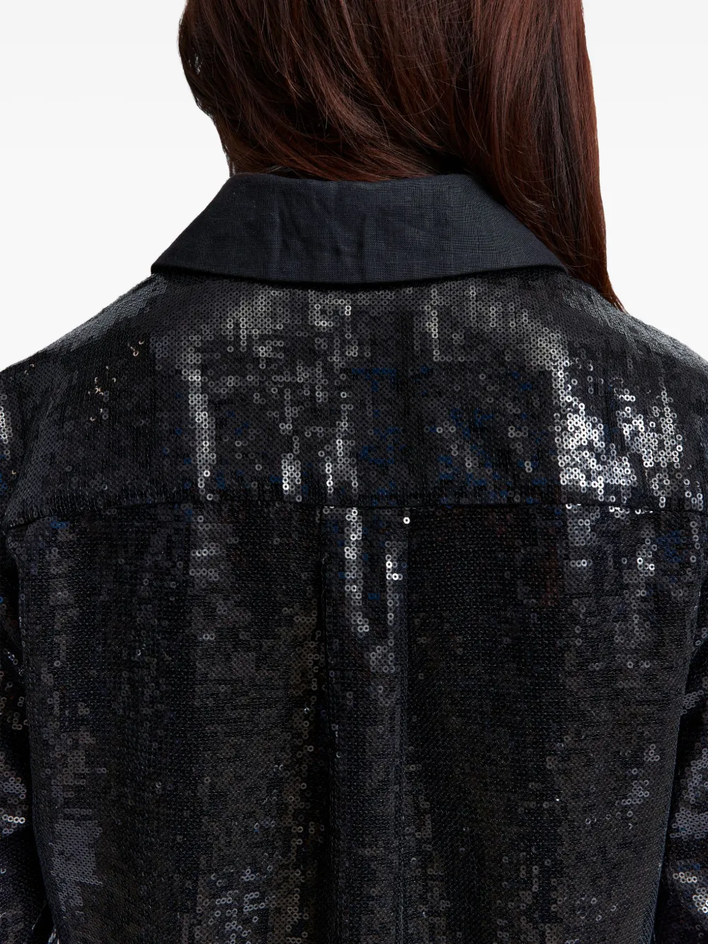 16Arlington Marley blouse Zwart