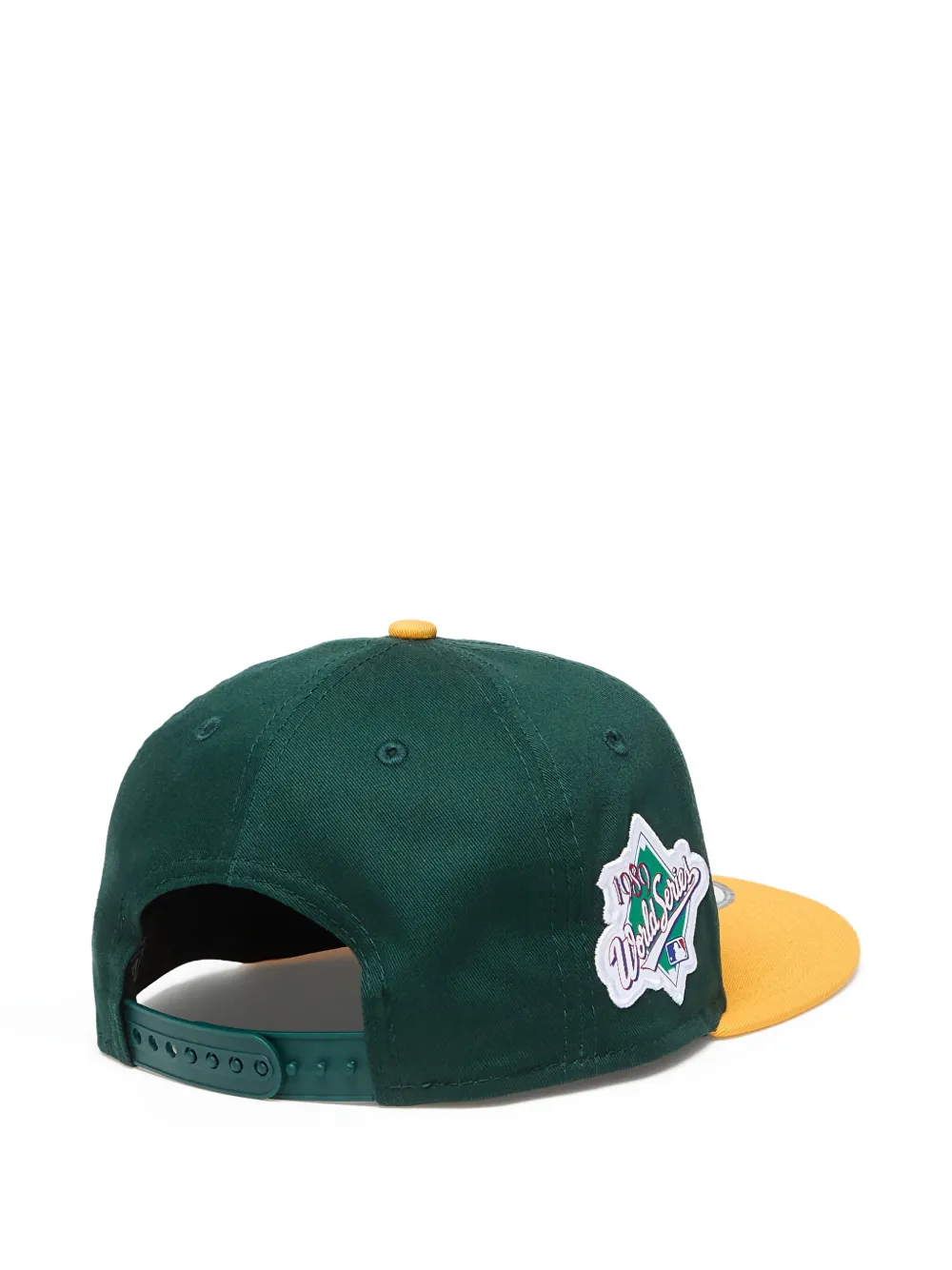 NEW ERA CAP Oakland Athletics pet met borduurwerk Groen