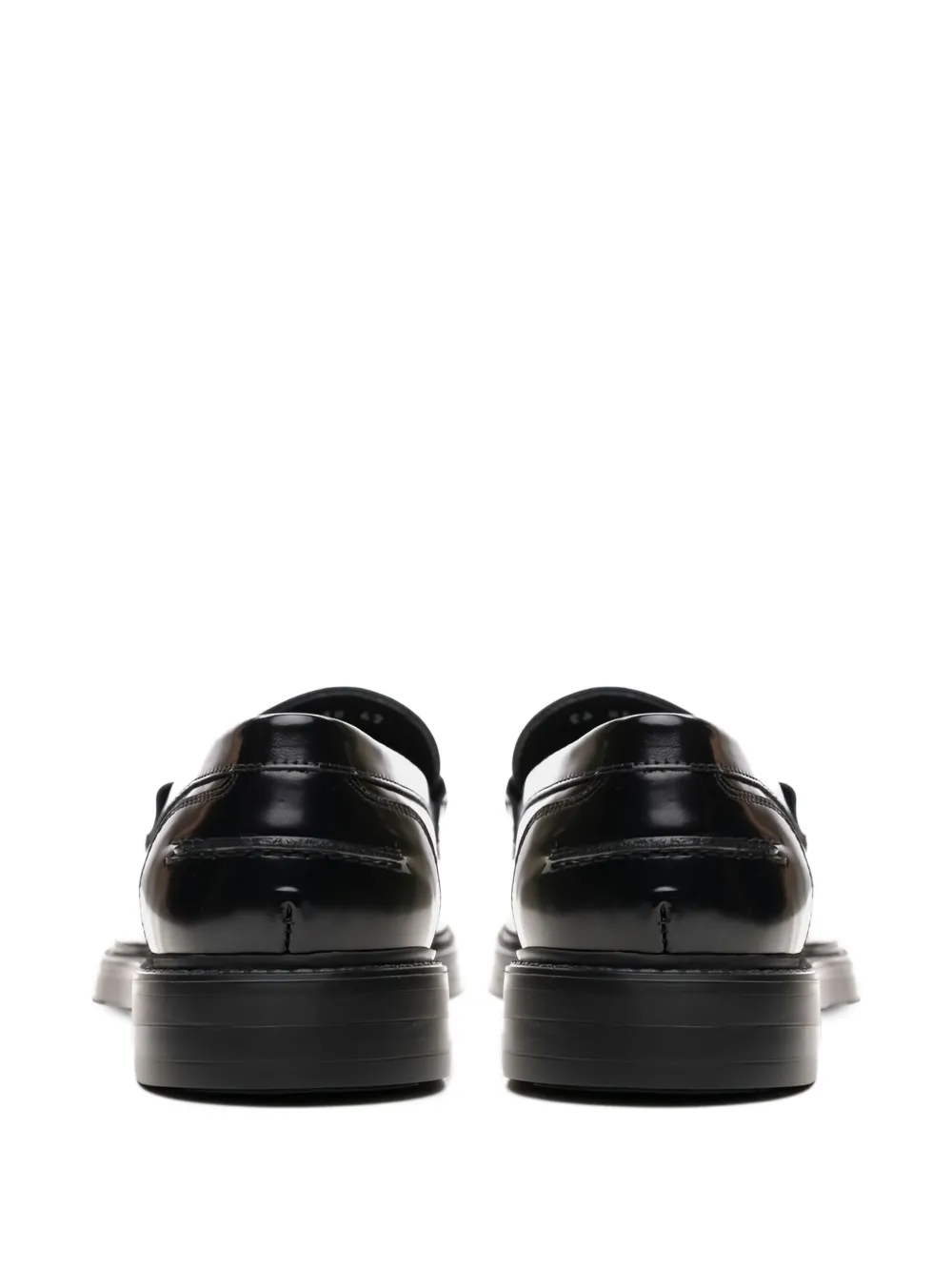 Poche Paris leather loafers Black