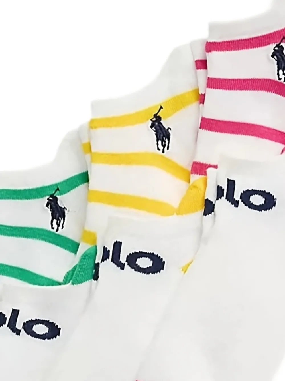 Polo Ralph Lauren logo ankle socks (pack of six) | Image 2