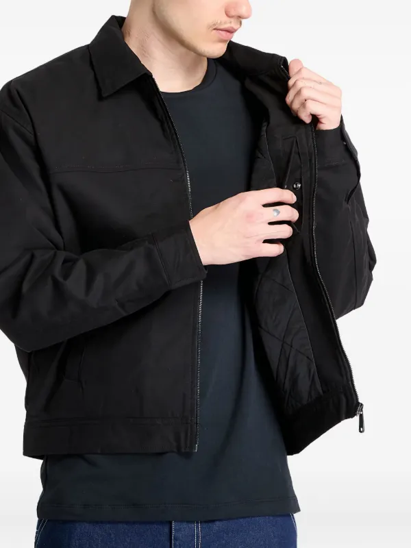 Calvin Klein Cotton Twill Jacket Black FARFETCH IL