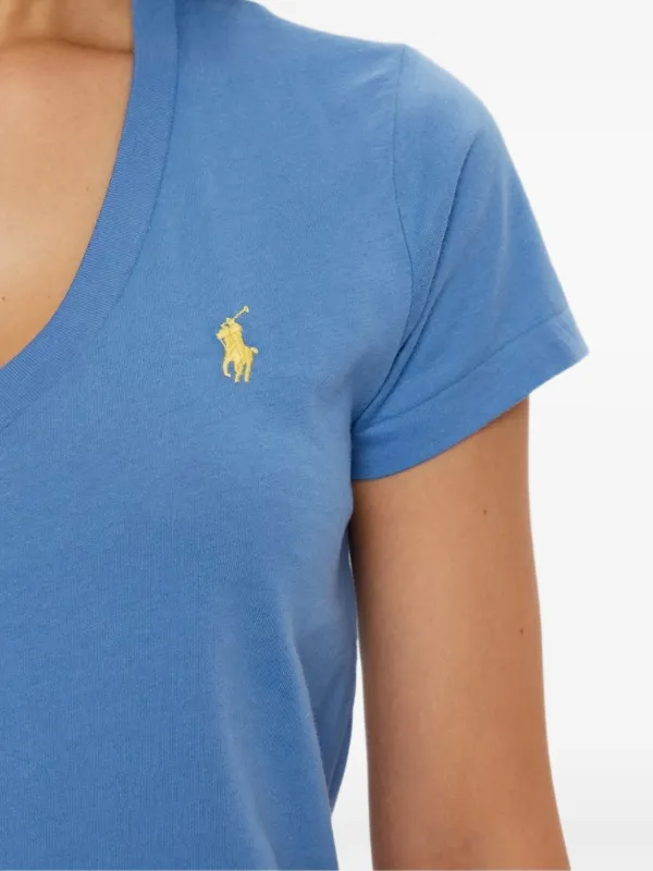Polo Ralph Lauren V-neck T-shirt | Blue | FARFETCH