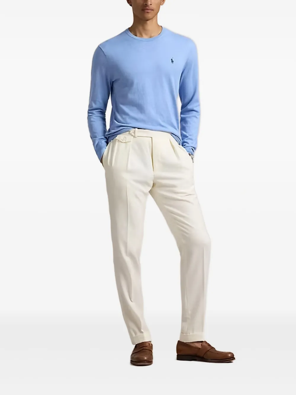 Polo Ralph Lauren Katoenen trui - Blauw