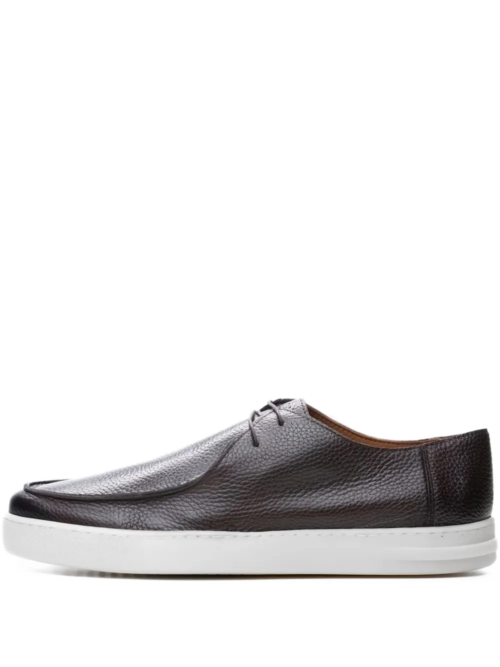 Poche Paris leather derby shoes Brown