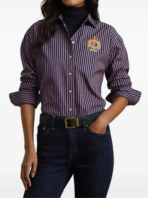 Lauren Ralph Lauren striped button-up shirt