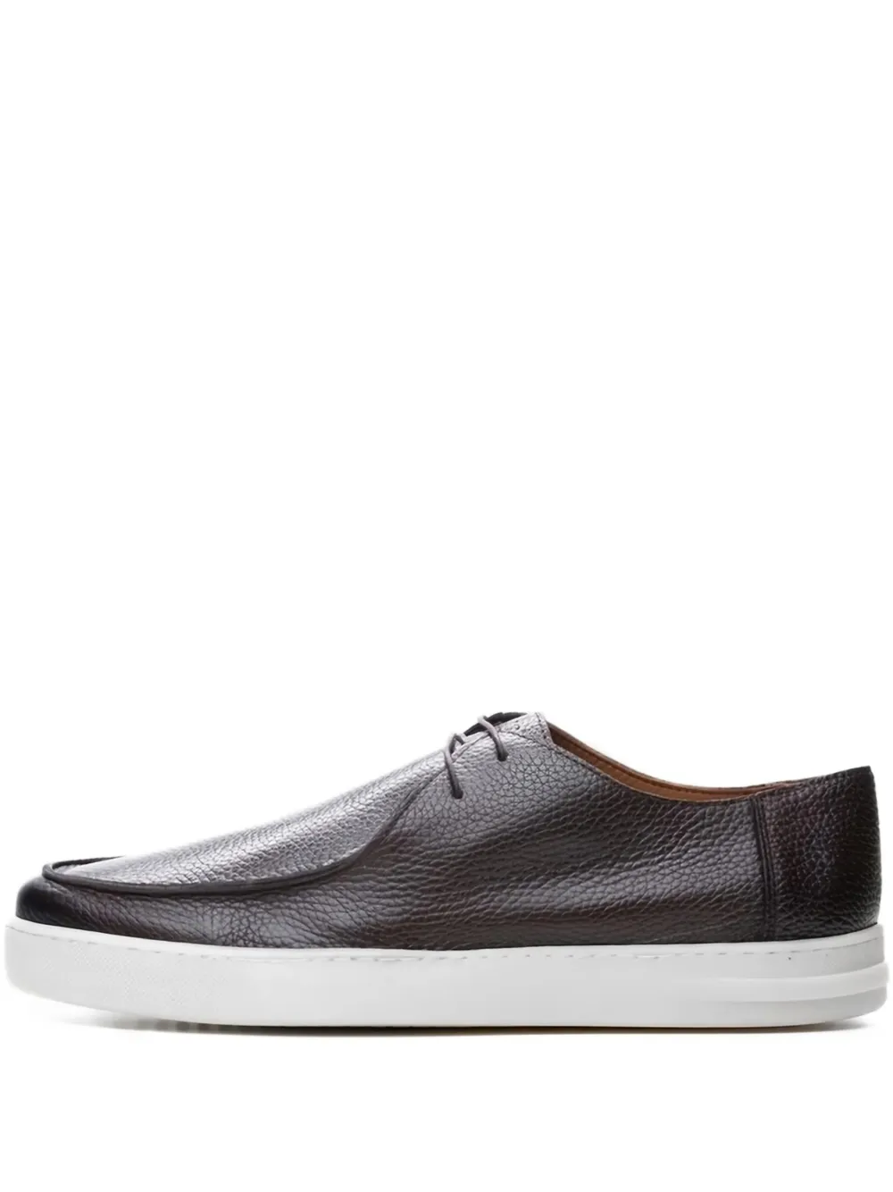 Poche Paris leather derby shoes Brown