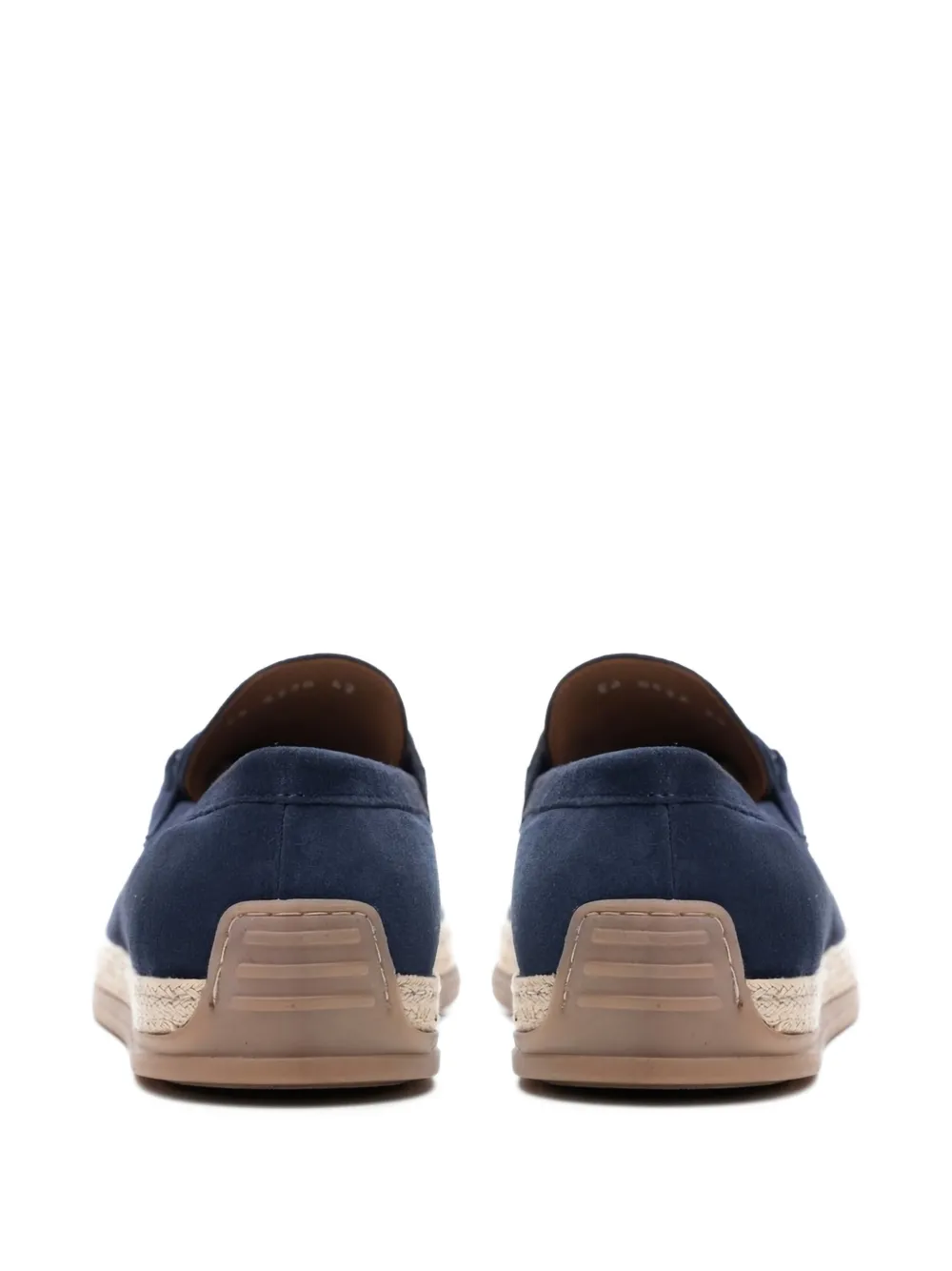 Poche Paris suede loafers Blue