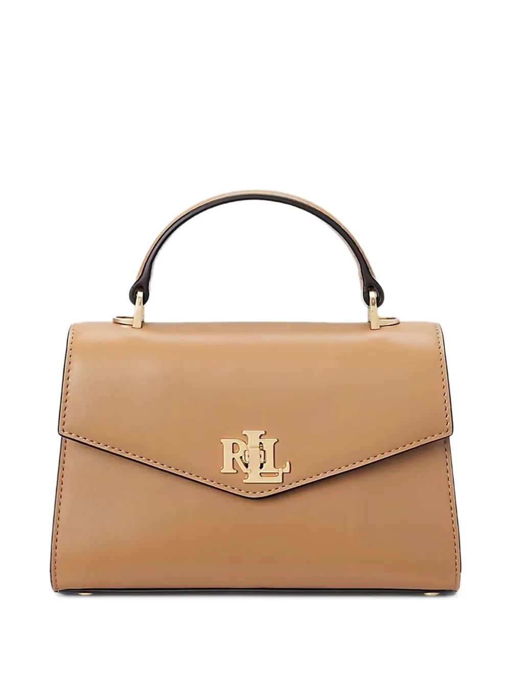 Lauren Ralph Lauren small Farrah structured top-handle bag | Brown | Image 1
