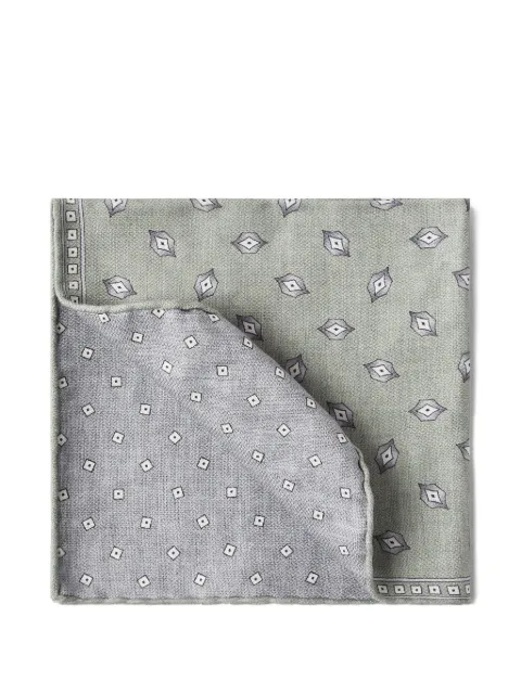 Brunello Cucinelli silk pocket square