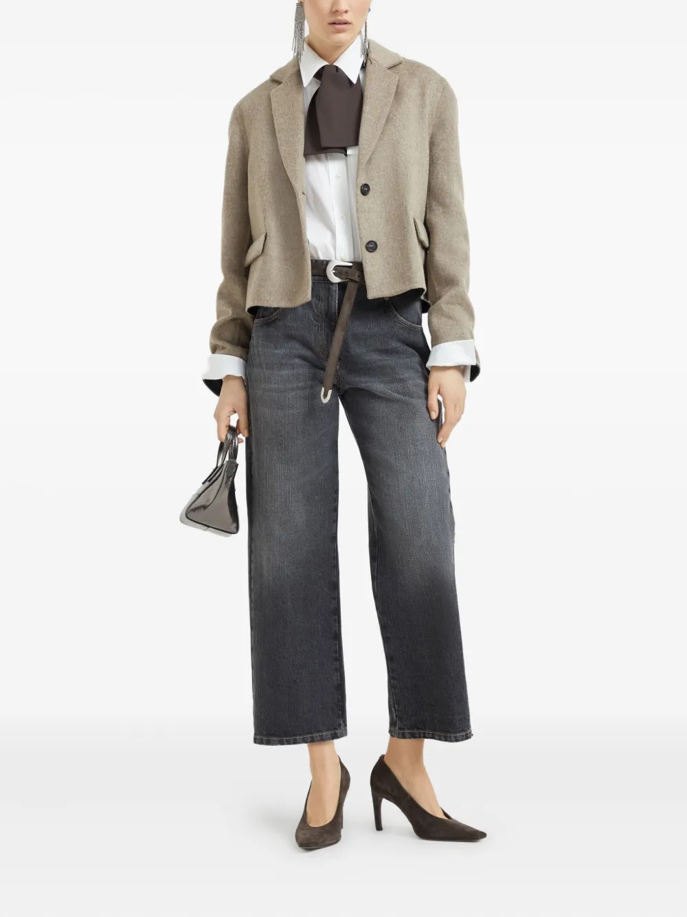 Brunello Cucinelli Authentic jeans - Grijs
