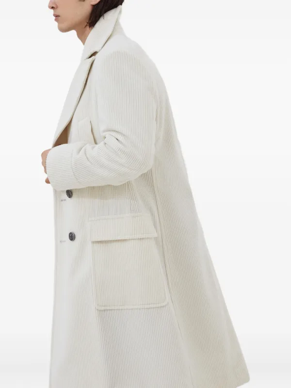 Brunello Cucinelli カシミアコート Brunello Cucinelli カシミア コート | ブルー | FARFETCH JP