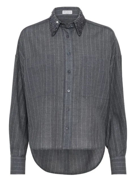 Brunello Cucinelli striped shirt