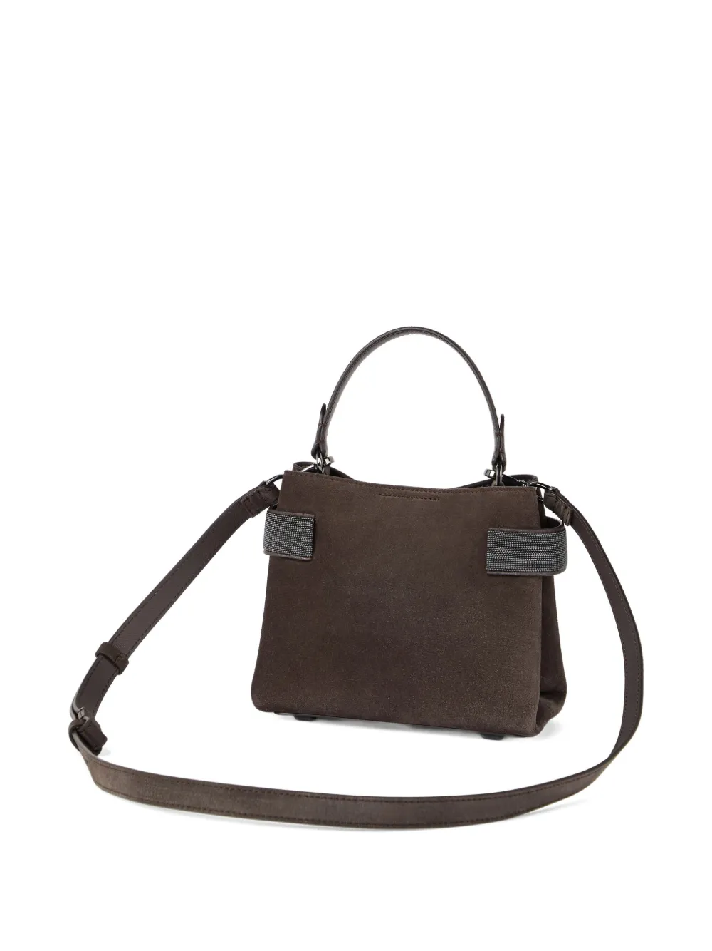 Brunello Cucinelli Kleine Essence shopper Bruin