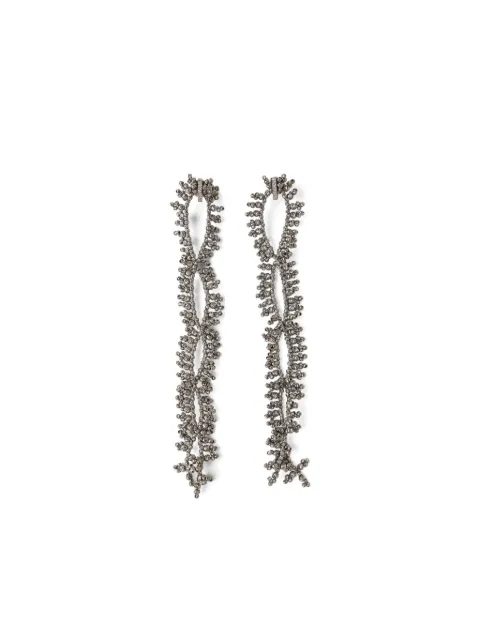 Brunello Cucinelli aretes con nudo