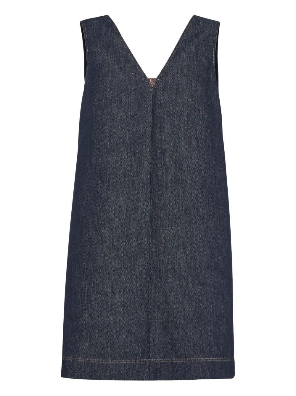 BRUNELLO CUCINELLI DENIM MINI DRESS 