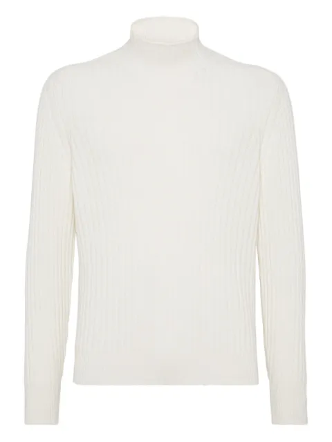 Brunello Cucinelli wide-ribbed sweater