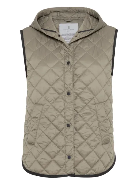 Brunello Cucinelli quilted gilet