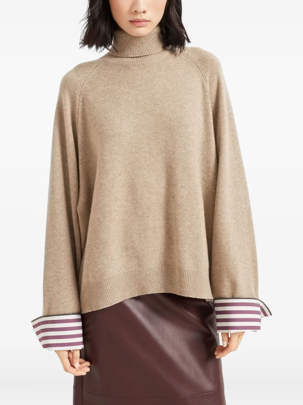 Brunello Cucinelli Kasjmier trui Beige