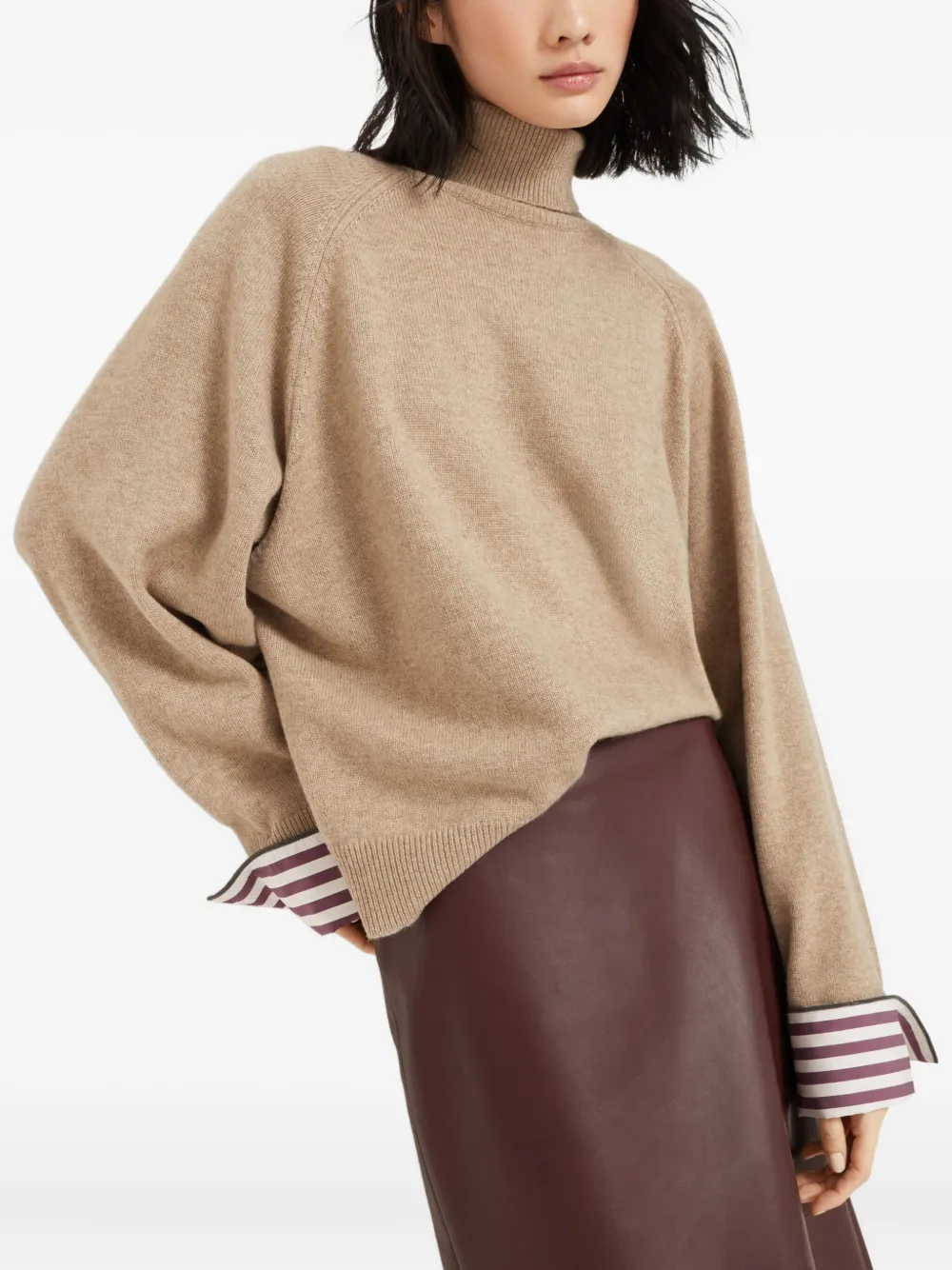 Brunello Cucinelli Kasjmier trui Beige