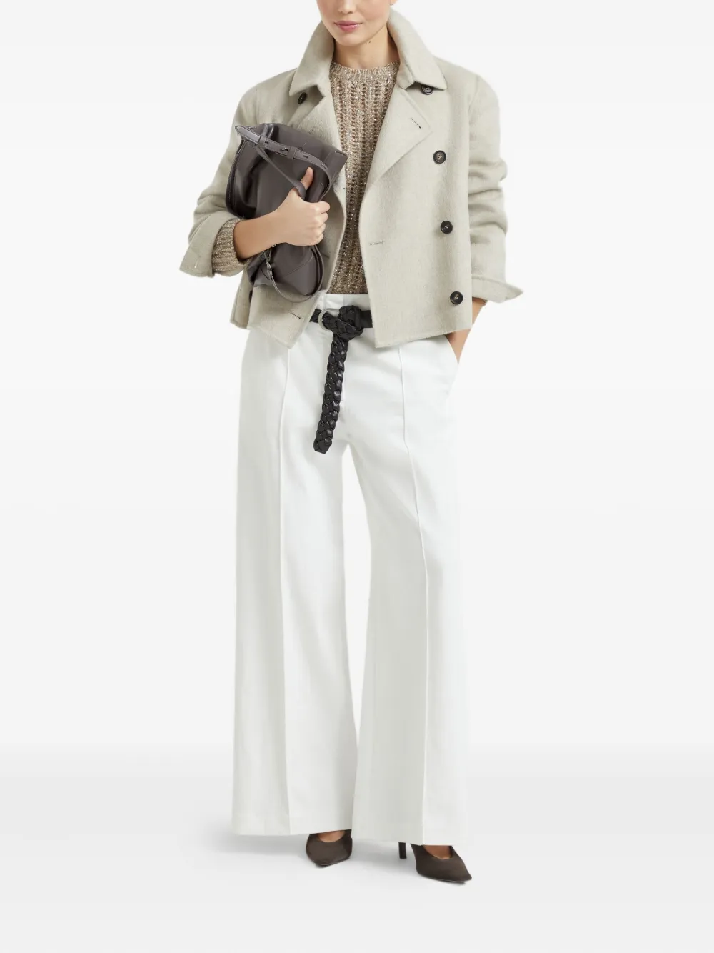 Brunello Cucinelli Ausgestellte Hose | Schlaghosen | Image 2