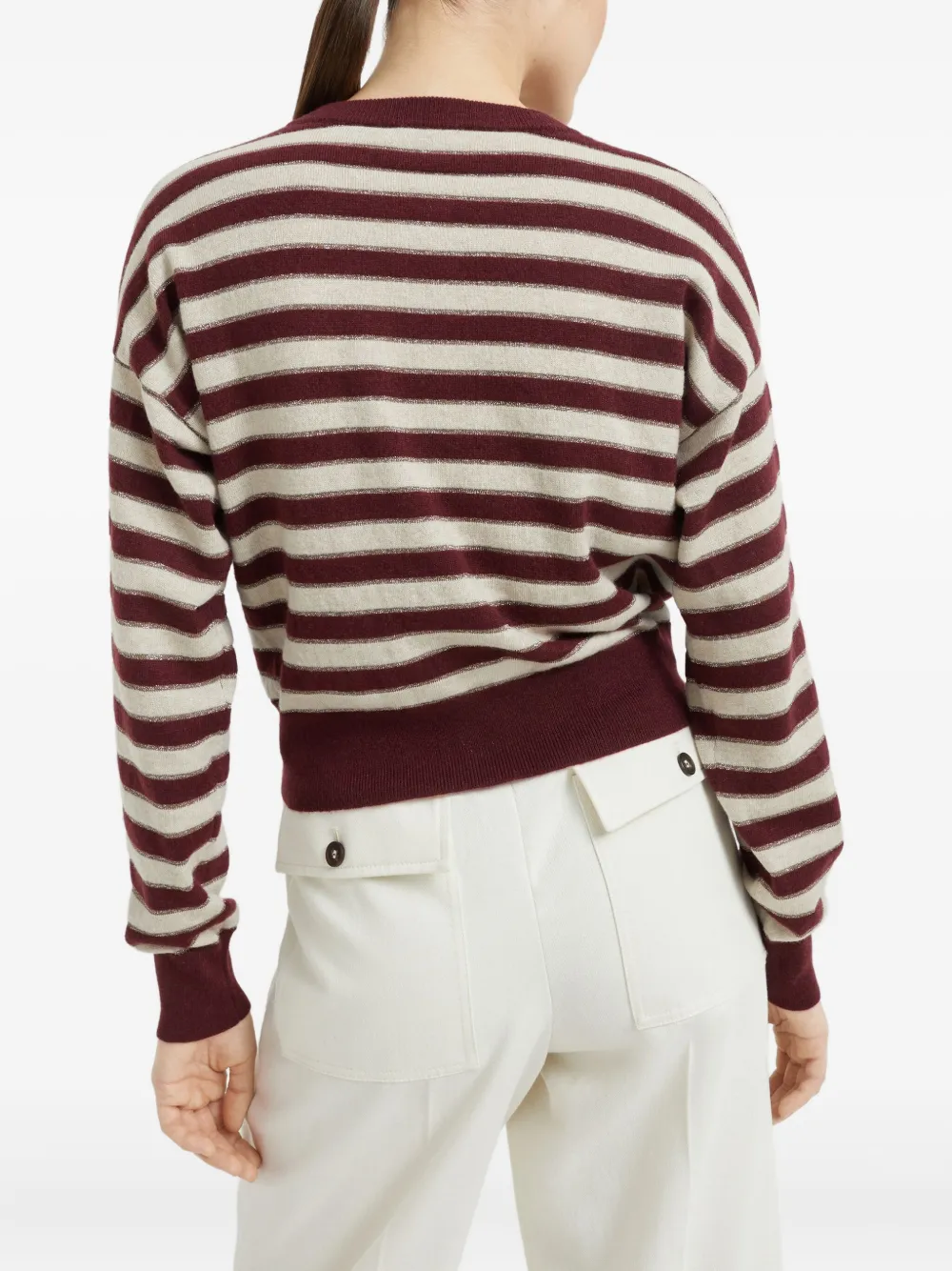 Brunello Cucinelli Kasjmier vest Rood